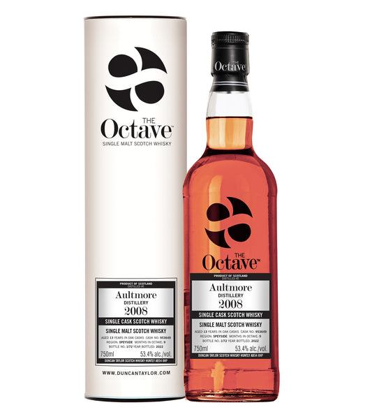 The Octave Aultmore 2008 Single Malt Scotch Whisky 13 Years - Cask No. 9535649
