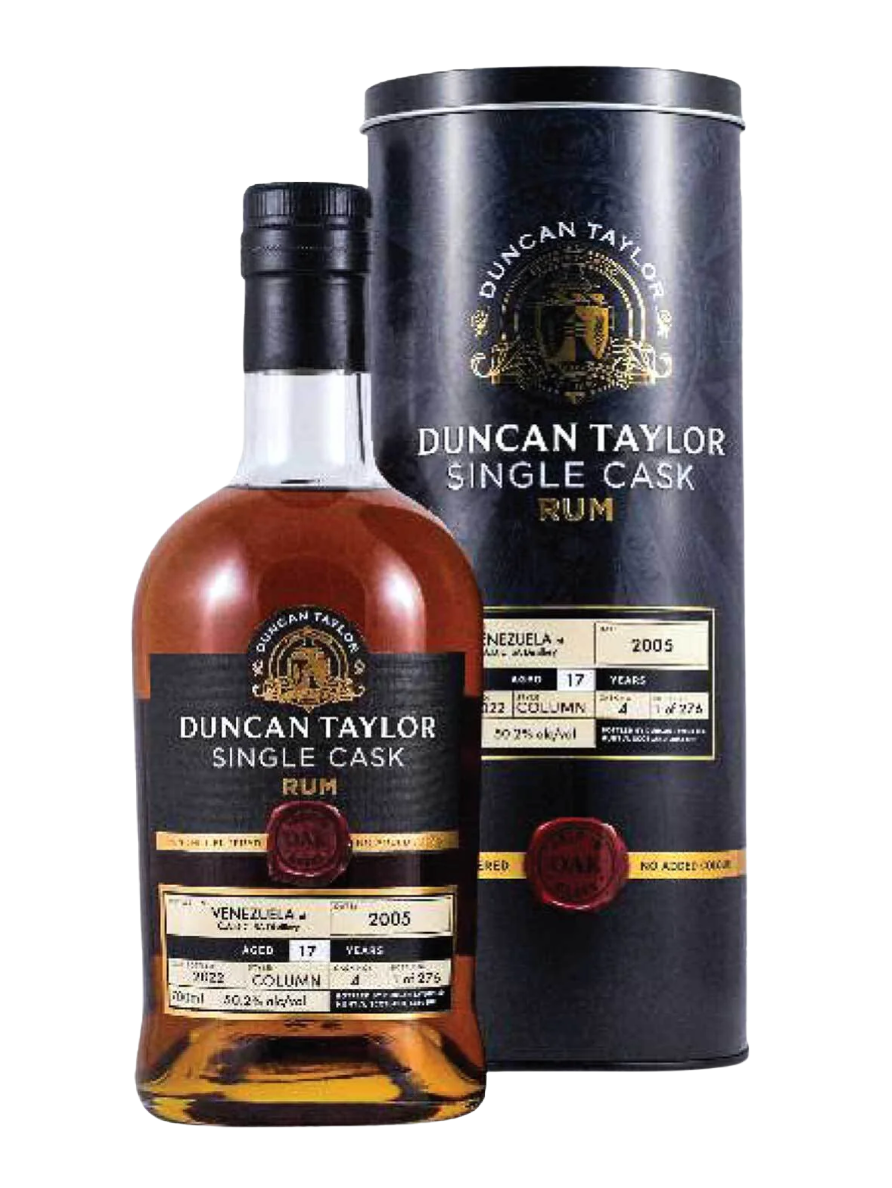 Duncan Taylor Single Cask Rum C.A.D.C SA, Venezuela, 2005 - 17 Years - Cask No. 4