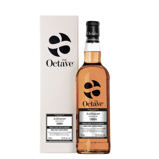 Octave Aultmore 2008, 8 year old cask 9516042 @ 55.5% - *Bottle Only*