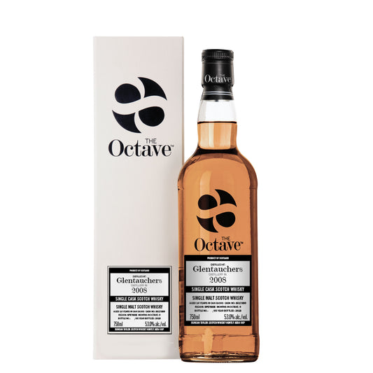 Octave Glentauchers 2008, 10 Year Old cask 8517889 @ 52.9%