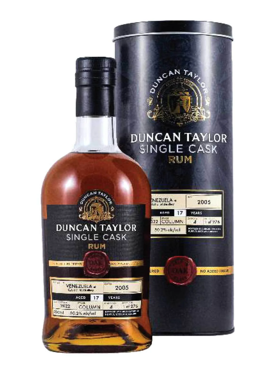 Duncan Taylor Single Cask Rum C.A.D.C SA, Venezuela, 2005 - 17 Years - Cask No. 4