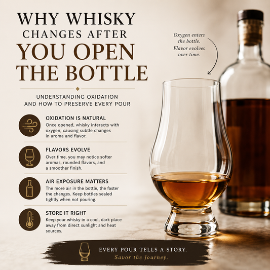 Why Whisky Changes After You Open the Bottle