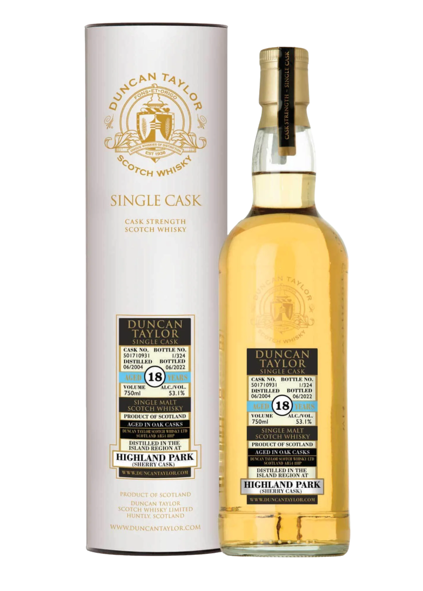 Only The Best Highland Park 2004 Single Malt Scotch Whisky 18 Years - Sherry Cask No. 501710931