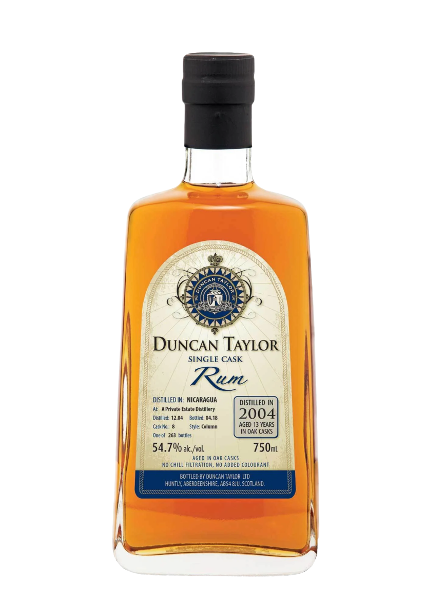 Duncan Taylor Single Cask Rum Nicaragua 2004 13 Years - Cask No. 8