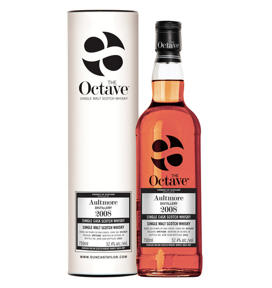 The Octave Aultmore 2008 Single Malt Scotch Whisky 13 Years -  Cask No. 9535629