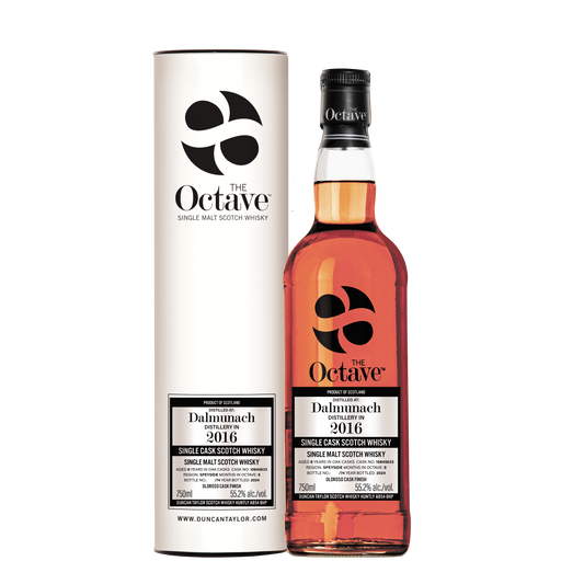 Octave Dalmunach 2016, 8yo cask 10845633 @ 55.2%
