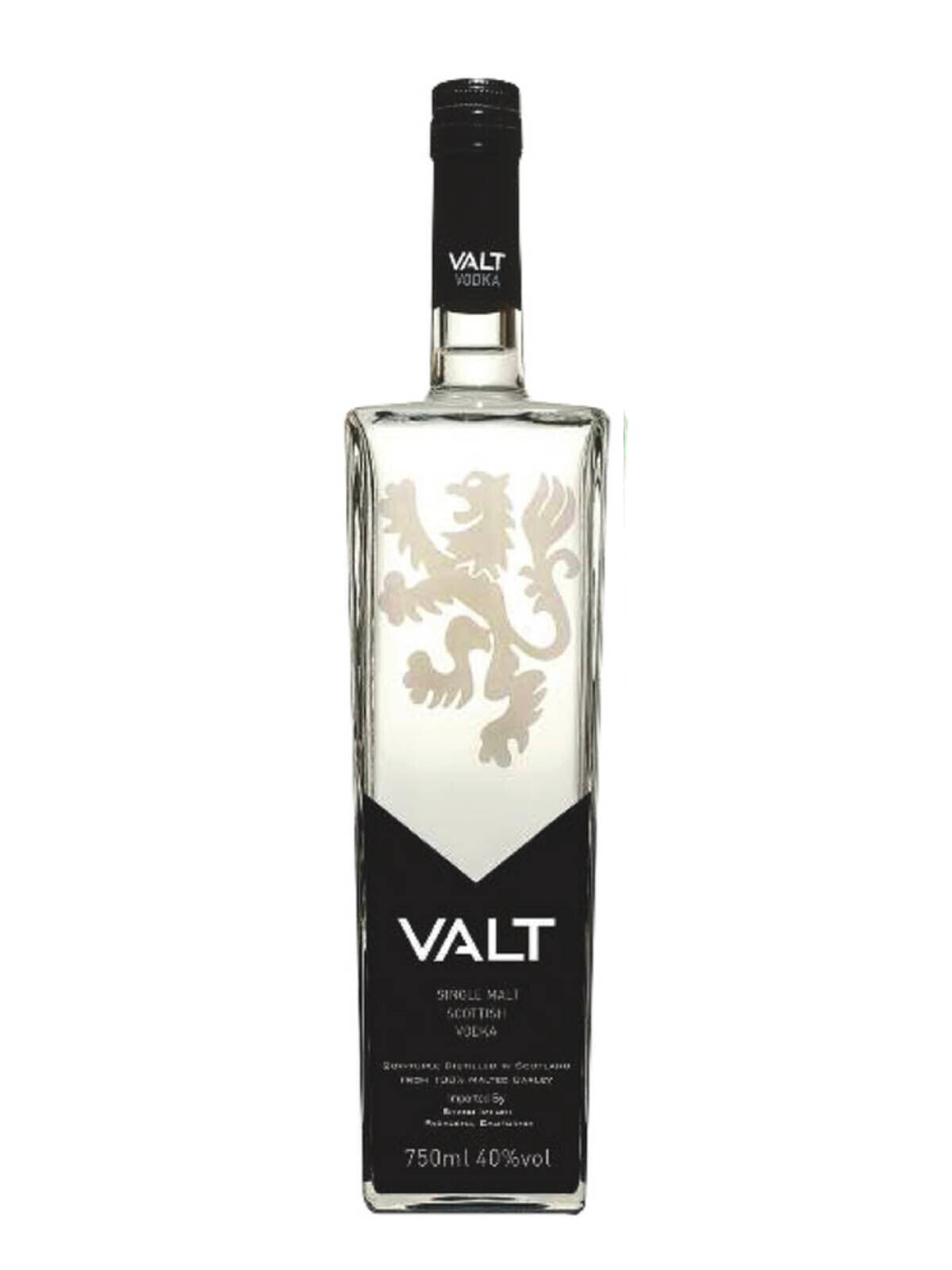 Valt Single Malt Scottish Vodka 40% ABV 750mL