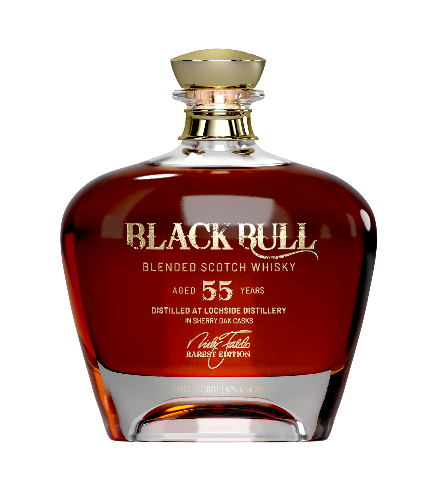 Black Bull Blended Scotch Whisky 55 Years -  A Tale of Two Legends