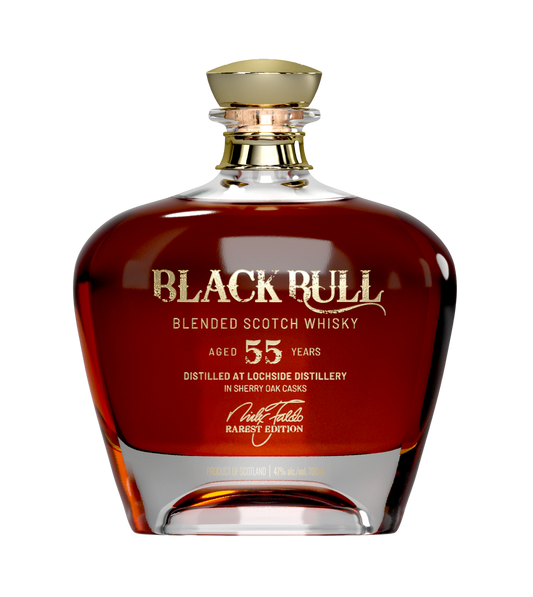 Black Bull Blended Scotch Whisky 55 Years - A Tale of Two Legends