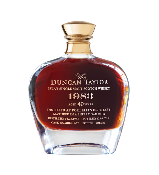 The Rarest Port Ellen 1983 Islay Single Malt Scotch Whisky - 40 Years - Cask No. 667