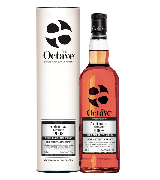 The Octave Aultmore 2008 Single Malt Scotch Whisky 13 Years - Cask No. 9535649