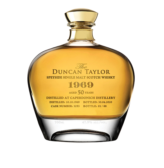 The Rarest Caperdonich 1969 Single Malt Scotch Whisky - 50 Years - Cask No. 3253