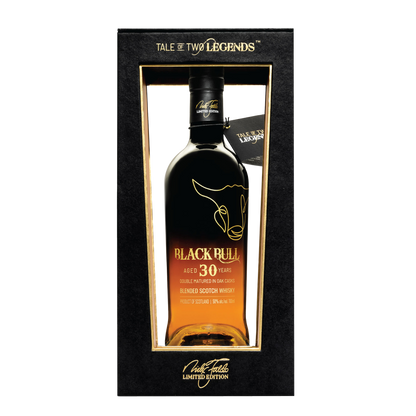 Black Bull Blended Scotch Whisky 30 Years - A Tale of Two Legends