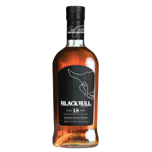 Black Bull Blended Scotch Whisky 18 Years - A Tale of Two Legends