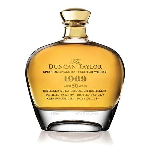 The Rarest Caperdonich 1969 Single Malt Scotch Whisky - 50 Years - Cask No. 3253