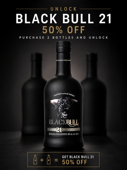 Black Bull Blended Scotch Whisky 21 Years