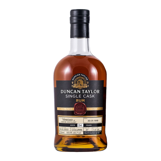 Duncan Taylor Single Cask Rum Caroni, Trinidad 1998 - 24 Years - Cask No. 38