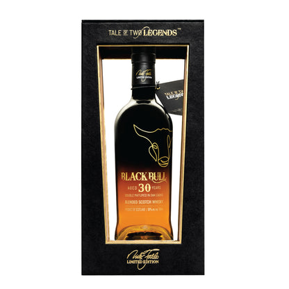 Black Bull Blended Scotch Whisky 30 Years - A Tale of Two Legends