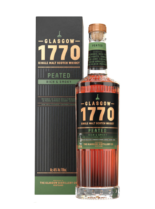 The Glasgow Distillery 1770 Single Malt - Peated