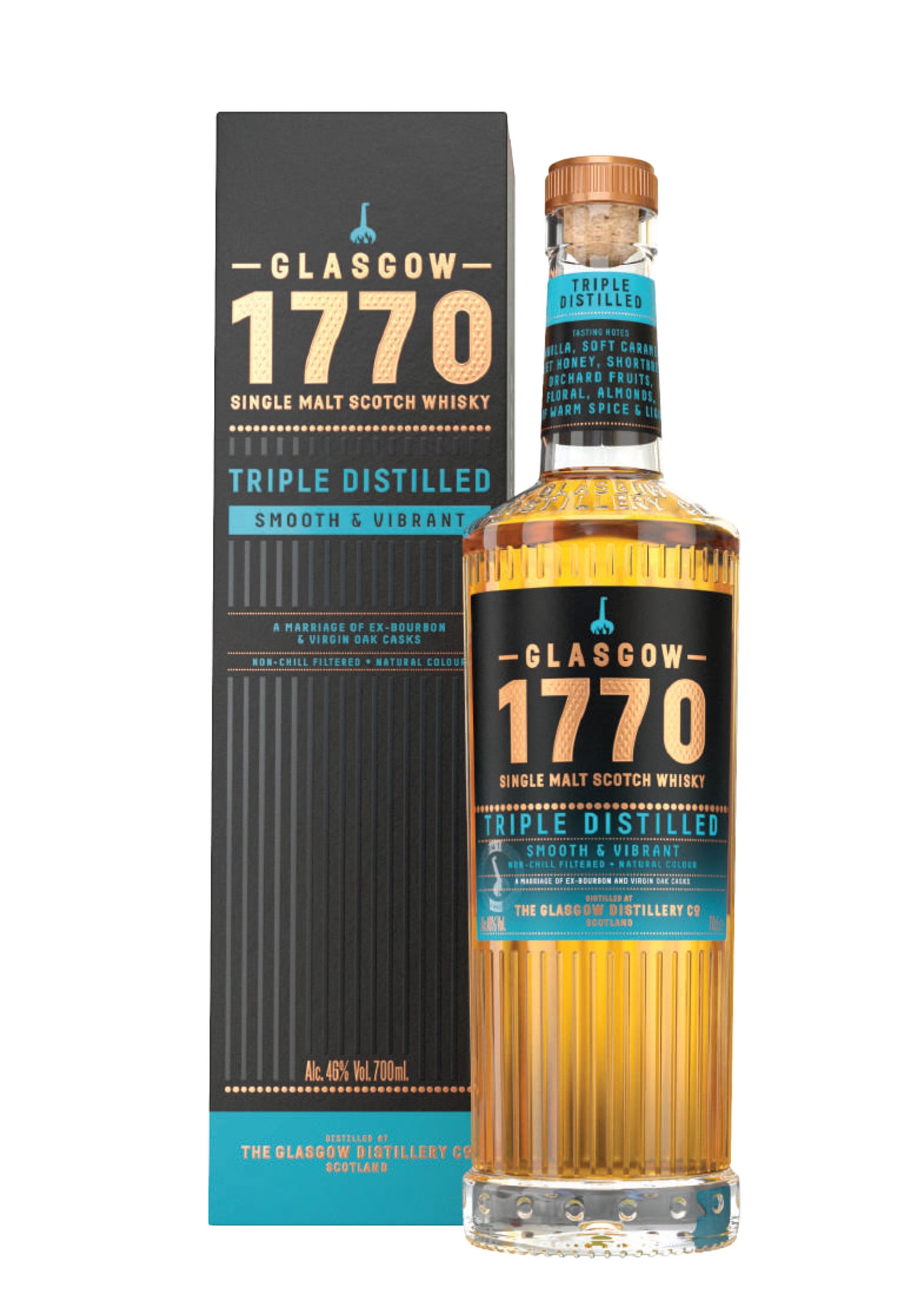 The Glasgow Distillery 1770 Single Malt - Triple Distilled