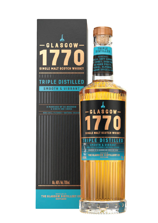 The Glasgow Distillery 1770 Single Malt - Triple Distilled