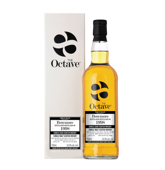 The Octave Bowmore 1998 Single Malt Scotch Whisky 19 Years - Cask No. 3721253