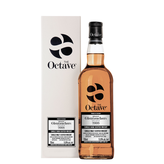 Octave Glentauchers 2008, 10 Year Old cask 8517929 @ 53.0%