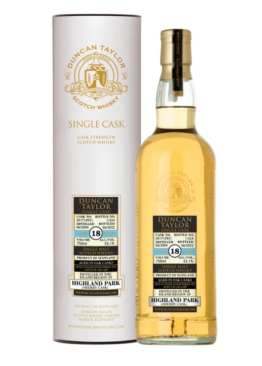 Only The Best Highland Park 2004 Single Malt Scotch Whisky 18 Years - Sherry Cask No. 501710931