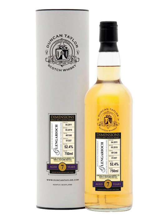 Dimensions Glen Garioch 2011 Single Malt Scotch Whisky 7 Years - Cask No. 461349