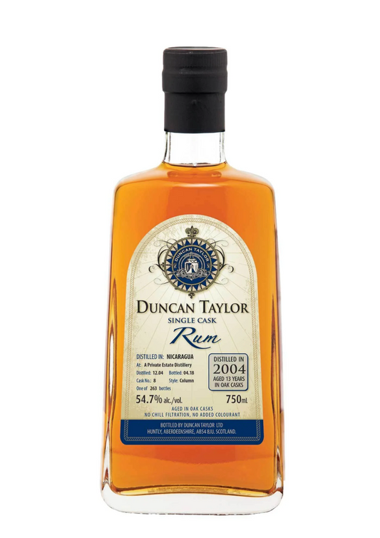 Duncan Taylor Single Cask Rum Nicaragua 2004 13 Years - Cask No. 8