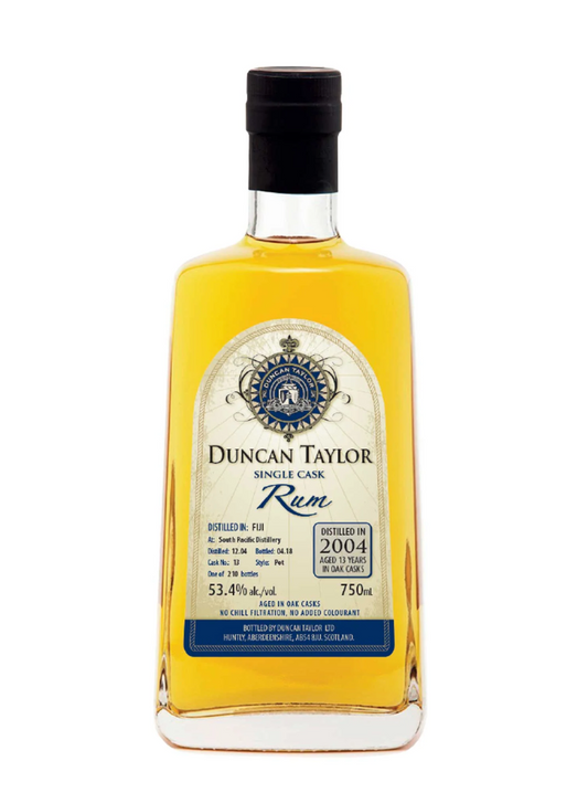 Duncan Taylor Single Cask Rum - South Pacific, Fiji 2004  13 Years - Cask No. 13