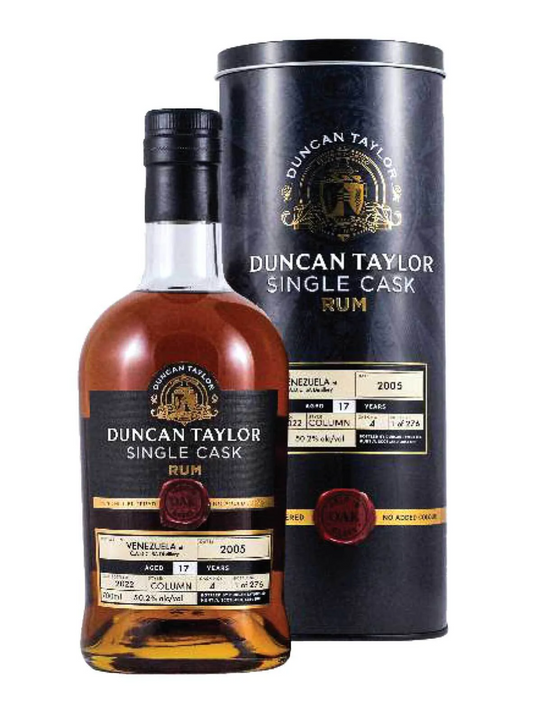 Duncan Taylor Single Cask Rum  C.A.D.C SA, Venezuela, 2005 - 17 Years - Cask No. 4