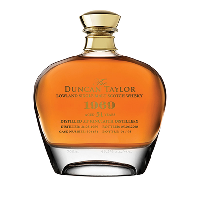 The Rarest Kinclaith 1969 51 year single malt Scotch whisky bottle