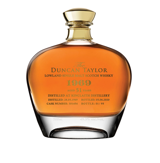 The Rarest Kinclaith 1969 Single Malt Scotch Whisky - 51 Years - Cask No. 301454