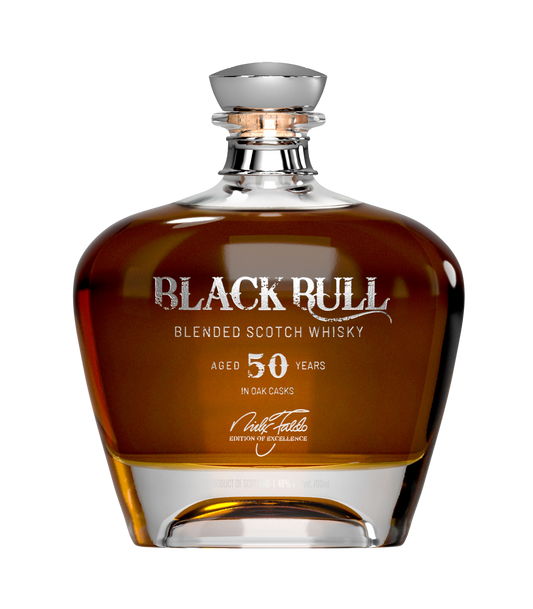 Black Bull Blended Scotch Whisky 50 Years - A Tale of Two Legends
