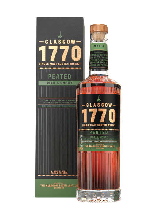 The Glasgow Distillery 1770 Single Malt - Peated