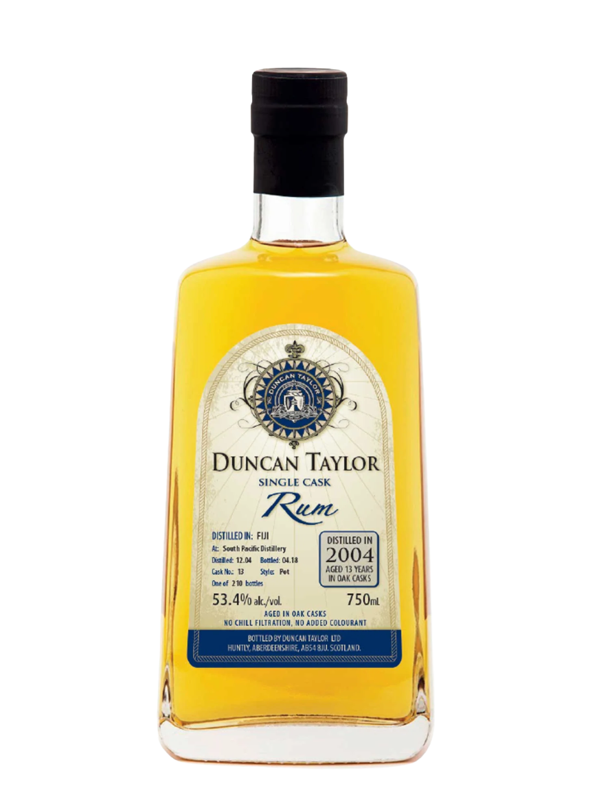 Duncan Taylor Single Cask Rum - South Pacific, Fiji 2004  13 Years - Cask No. 13