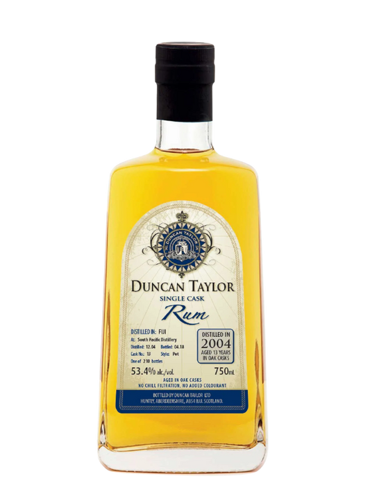 Duncan Taylor Single Cask Rum - South Pacific, Fiji 2004  13 Years - Cask No. 13